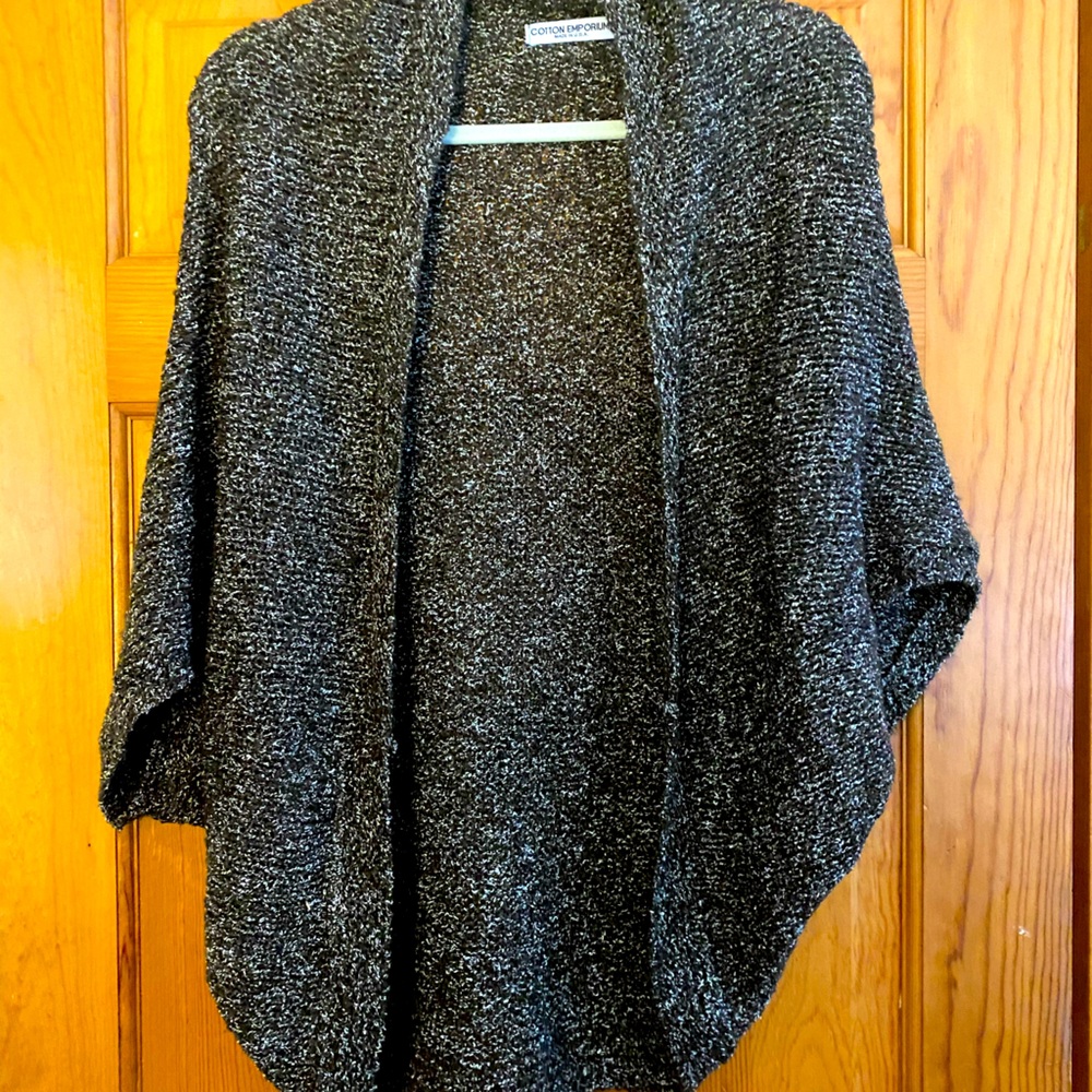 Cotton Emporium Throw Over Sweater